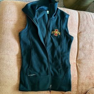 Columbia ISU fleece vest